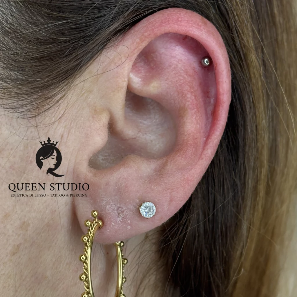 HELIX PIERCING MONZA BRIANZA | QUEEN STUDIO