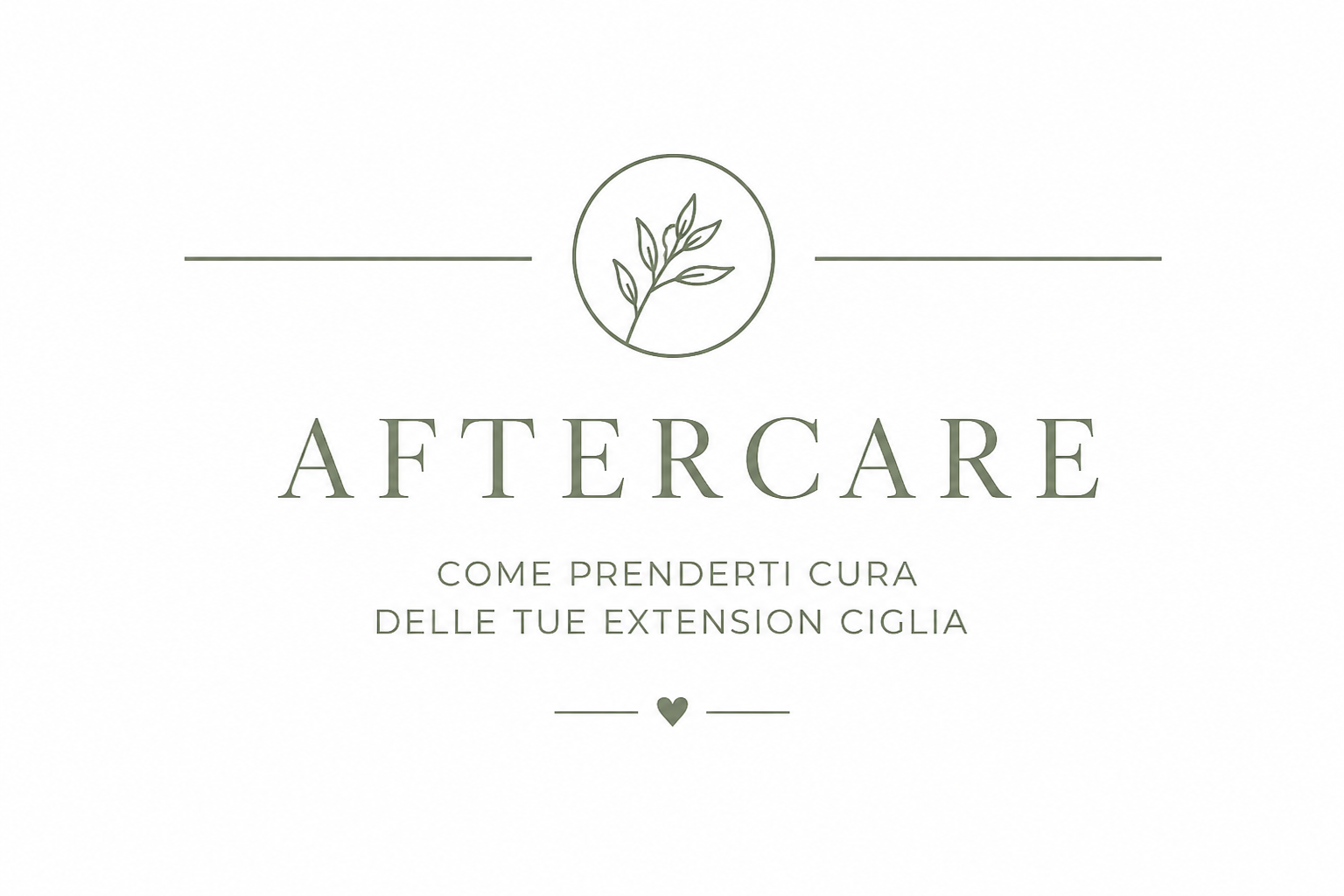 aftercare extension ciglia come prenderti cura